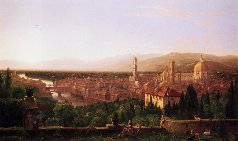 View of Florence from San Miniato